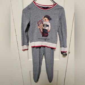111 Polo Ralph Lauren two piece bear jogger set sz small (7)